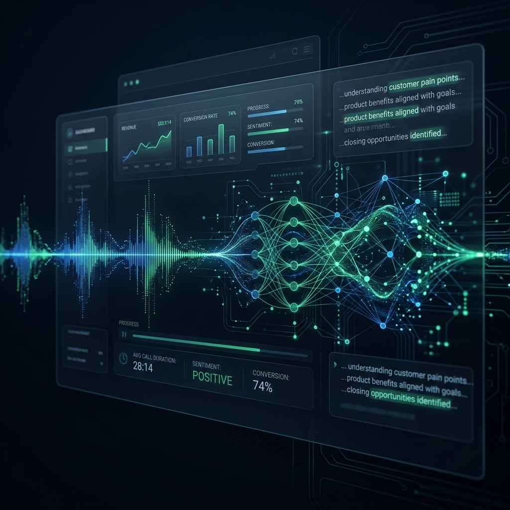 Как не слушать сотни звонков, но знать всё об отделе продаж: Кейс с ИИ